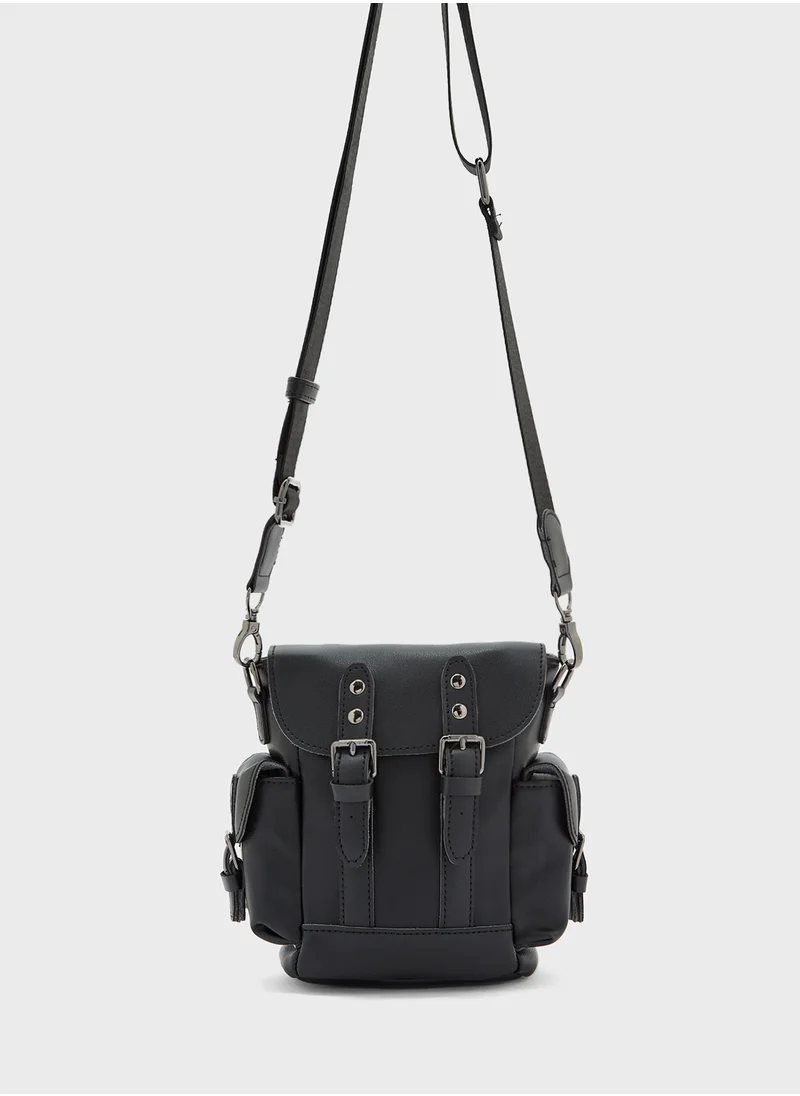 روبرت وود Mini Utility Crossbody Messenger