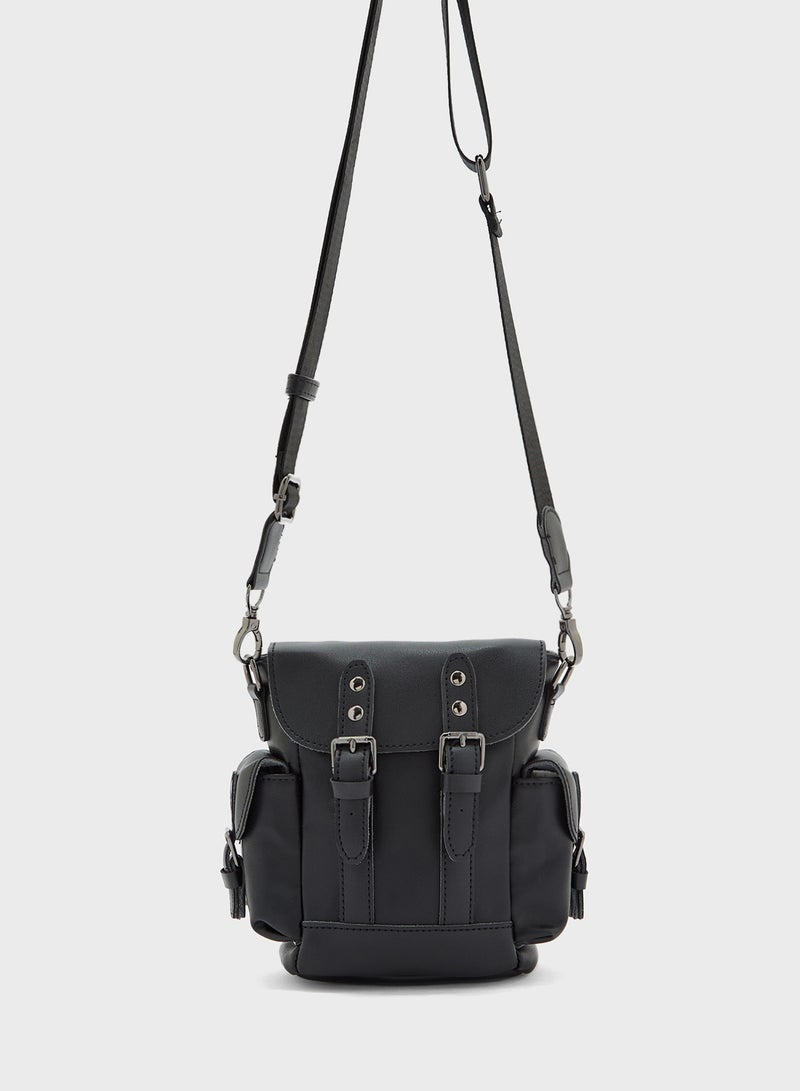 Robert Wood Mini Utility Crossbody Messenger  - Image 1