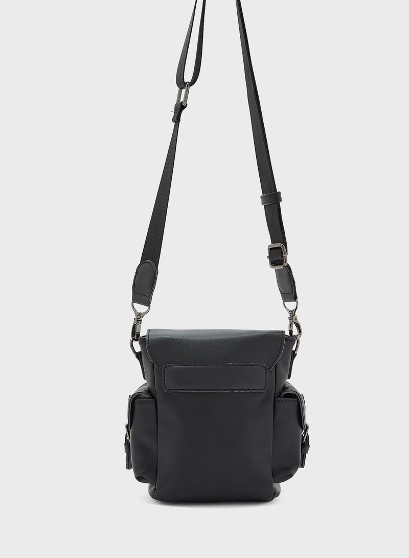 Robert Wood Mini Utility Crossbody Messenger  - Image 2