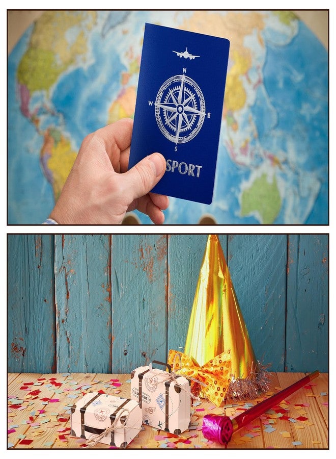 هوليري مجموعة هدايا هوليري المكونة من 6 قطع: حقيبة سفر صغيرة مفاجأة يمكنك صنعها بنفسك، جواز سفر أمريكي وهمي، بطاقة خدش تذكرة سفر صغيرة. هدية مثالية لعيد الميلاد، ويمكن استخدامها في عيد الحب، أو العطلات، أو أعياد الميلاد، أو السفر العائلي، أو ذكرى الزواج. - Image 5