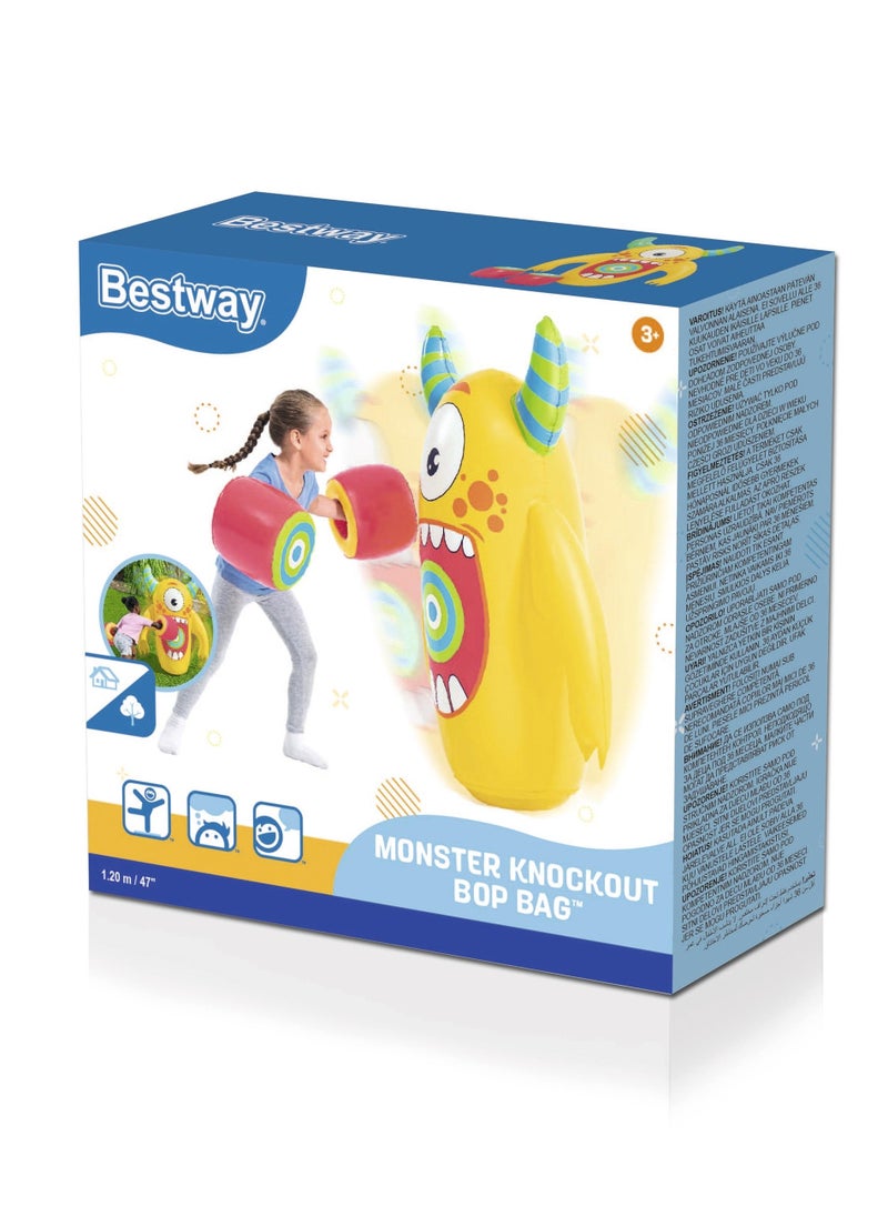 Bestway Bestway Bop Bags Monster 120Cm Inflatable Punching Bag | Inflatable Toy | For Indoor and Outdoor Punching Bag  - Image 2