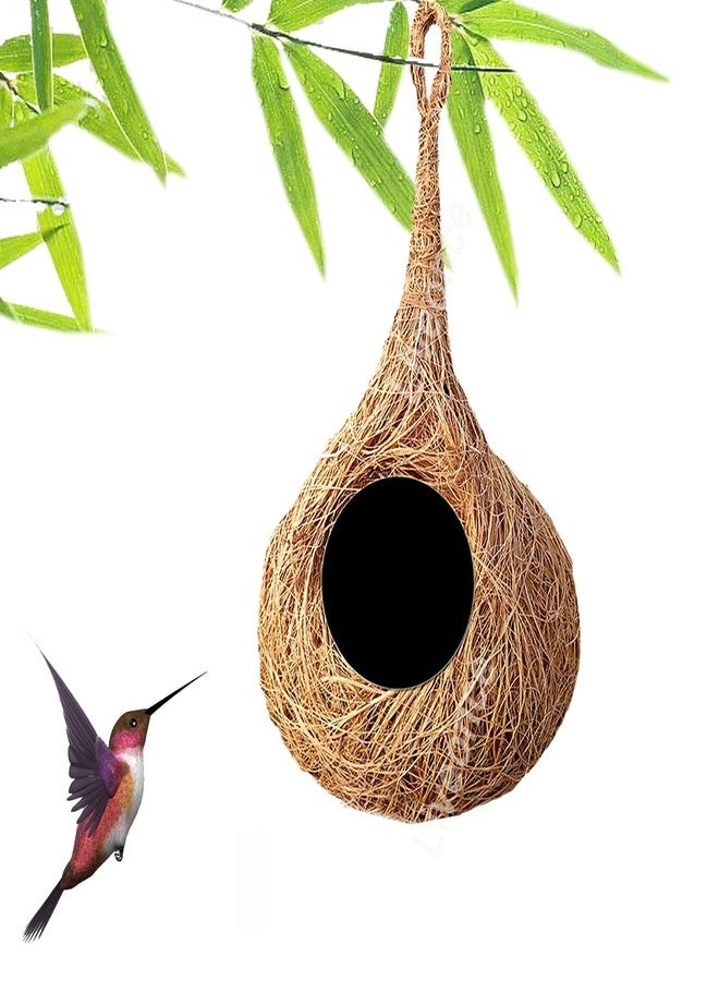 LIVEONCE Coir NEST for Birds Color -Natural Size H-25 CM,W -15 CM,Pack of 6 - Image 4