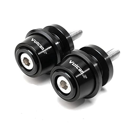 MOWOK Motorcycle Accessories Aluminum Swing arm Spools Slider Stand Screw Fits For KAWASAKI Vulcan S 650 2015-2024 2025 (Black) - Image 2