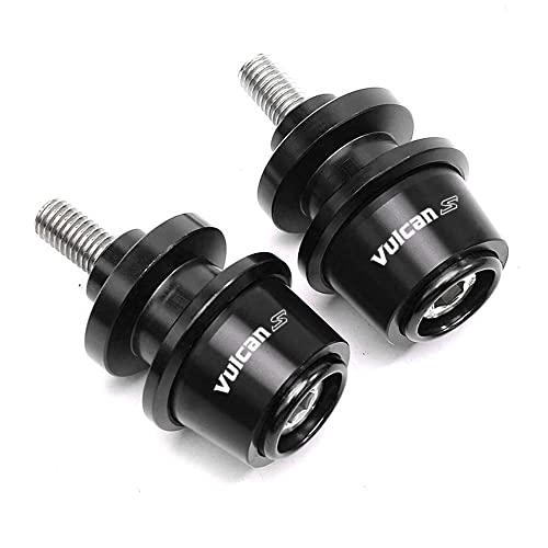 MOWOK Motorcycle Accessories Aluminum Swing arm Spools Slider Stand Screw Fits For KAWASAKI Vulcan S 650 2015-2024 2025 (Black) - Image 1