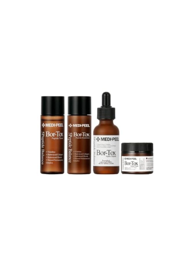 MEDI-PEEL مجموعة MediPeel Bor Tox للعناية المتعددة 1 أمبول بورتوكس ببتيد 30 مل 1 تونر بورتوكس ببتيد 30 مل 1 مستحضر بورتوكس ببتيد 30 مل 1 كريم بورتوكس ببتيد 50 جرام - Image 3