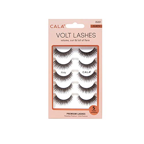 CALA Light So Shine Volt Lashes volume curl  full of flare 5 pairs Flirty