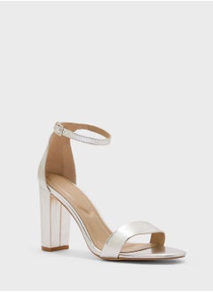 Truffle Ankle Strap High Block Heel Sandal  - Image 2