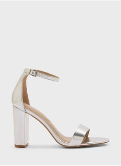 Truffle Ankle Strap High Block Heel Sandal  - Image 1