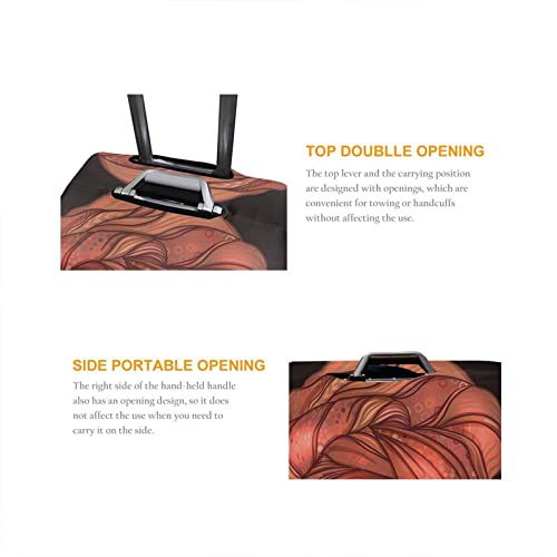 Nelife Travel Suitcase Protector African American Woman Elastic Protective Washable Luggage Cover With Concealed Zipper Suitable For 1832 Inch XLA Little Large - Image 3