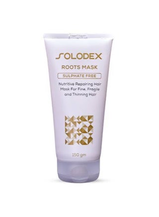SOLODEX Roots Hair Repair Mask for Weak Brittle Hair - Sulphate Free, 150gm - view 4
