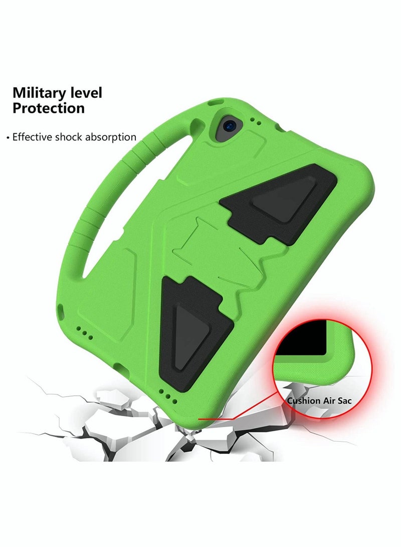 Captaintech Kids Tablet Case for Lenovo Tab M10 HD 2nd Gen/Smart Tab M10 HD 2nd Gen (TB-X306F TB-X306X), Lightweight Friendly Shockproof Handle Stand Cover Case, Green - Image 3