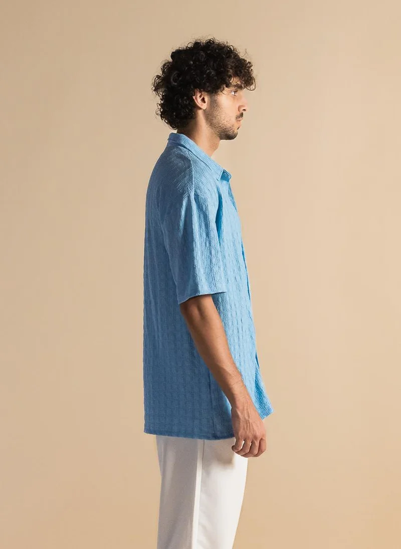 SHAPES TEXTURED COMFORT SHIRT