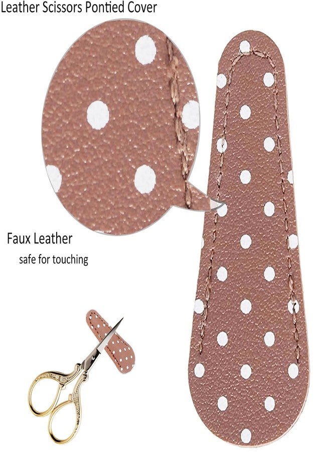 BIHRTC 3.6Inch Vintage Crochet Scissors - Small Embroidery Scissors with Stainless Steel Sharp Pointed Blades - Ideal for Sewing, Craft, DIY & Artwork DIY Tool - Image 4