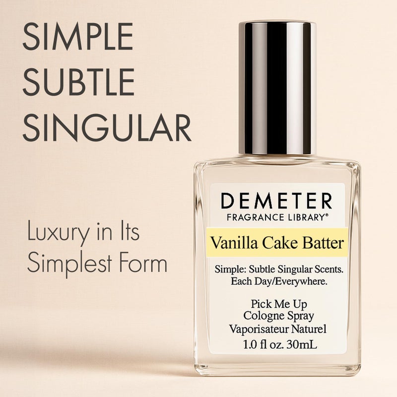DEMETER Natural Perfume Spray Cologne for Women, Vanilla Cake Batter, 1 oz - Image 2