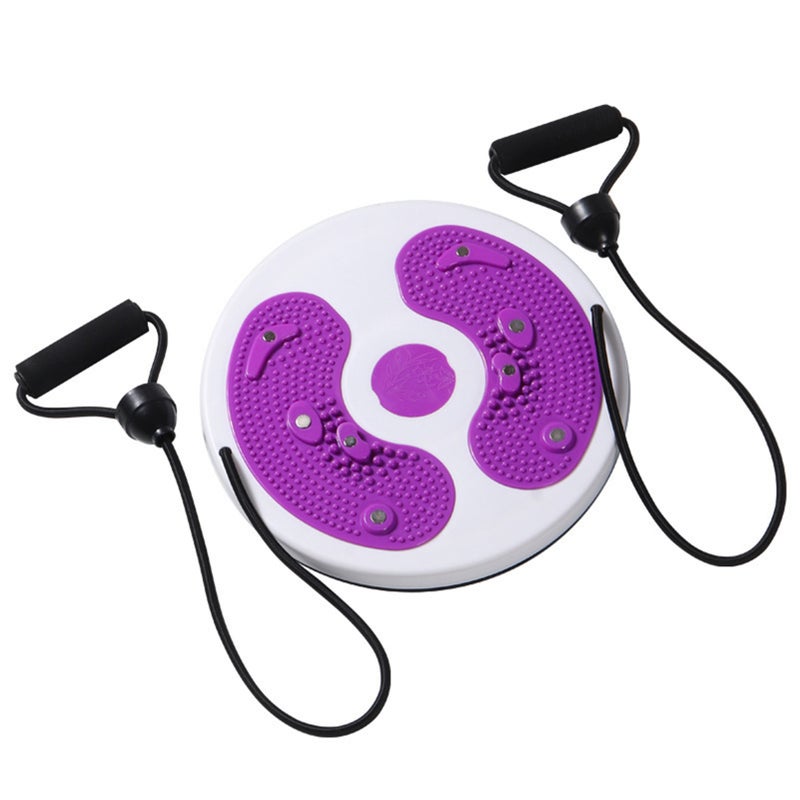 Twister Board for Exercise with 8 Magnets Handles 360 Degree Rotating Stomach Exercise Equipment Waist Twisting Disc - Image 2