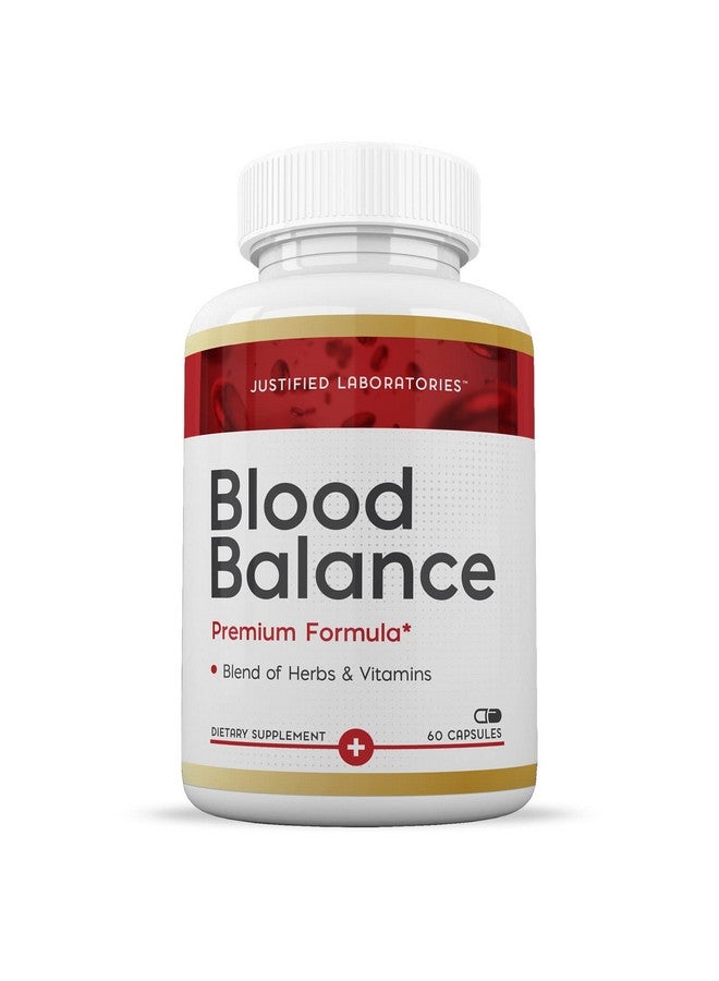 Justified Laboratories Blood Balance Advanced Formula 620Mg Formula Supplement Pills 60 Capsules - Image 4