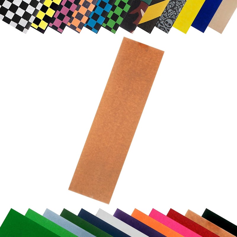 Turbo 9 x 33 Inch Clear Skateboard Grip Tape Clear - Image 1