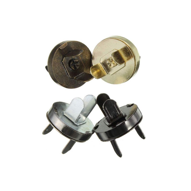Omama Magnetic Button Clasps Snaps Fastener Clasps for Sewing, Craft, Purses, Bags, Clothes, Leather 40 Sets(18mm-4 Colors) - Image 3