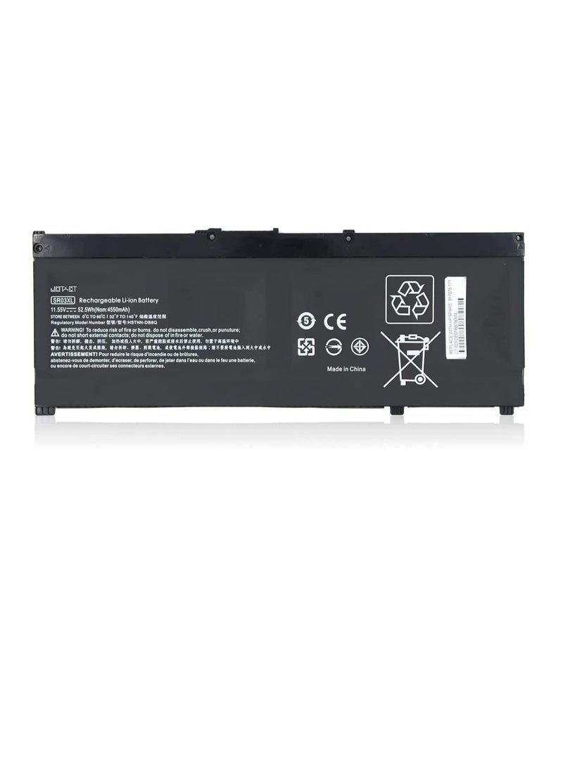 Generic - SR03XL Laptop Battery Replacement for Hp Envy x360 15-CN 15-CP Envy 17-bw Pavilion 15-CX 15-CX0058WM Series L08855-855 L08934-2C1 917678-2B1 L08934-1B1 HSTNN-IB8L HSTNN-DB8Q TPN-Q194 - Image 1