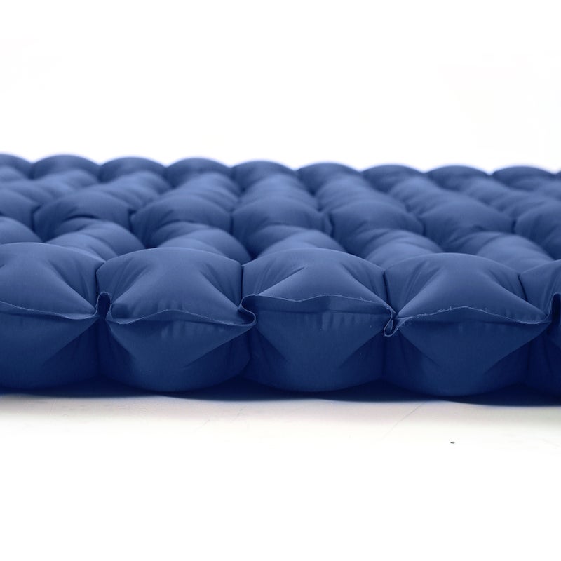 73Hours Camping Sleeping Pad 4 Thick for 2 People 3D Corrugated Beach Moisture-proof Pad Inflatable Sleeping Mat for Hiking Traveling Tent - Image 5