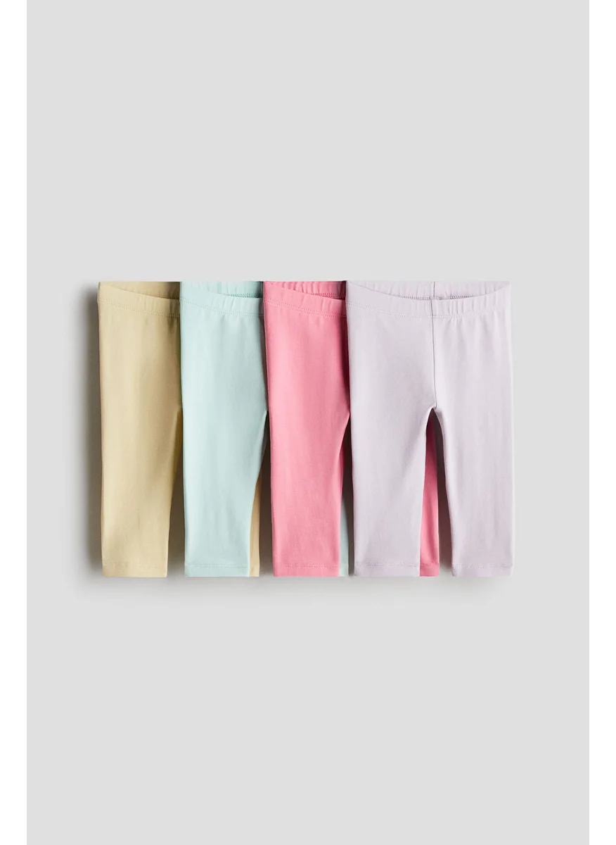 اتش اند ام 4-Pack Cotton Jersey Leggings