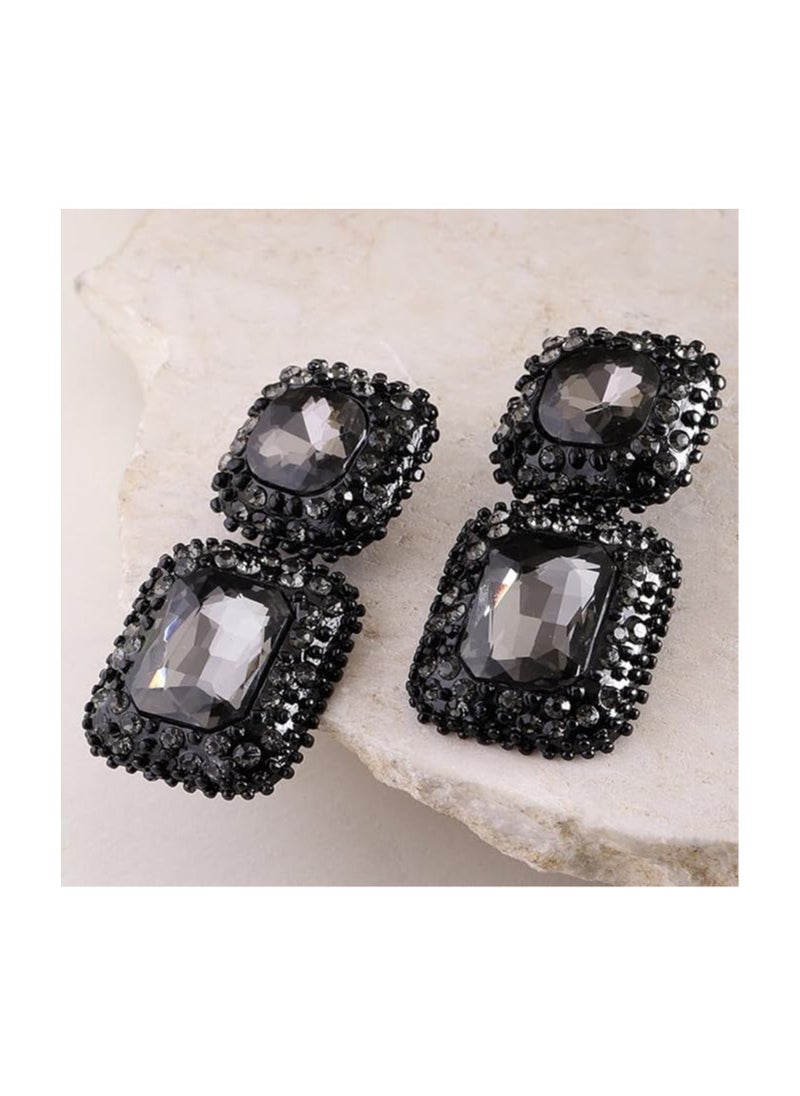 YouBella YouBella Fashion Jewellery Ear Rings Drop and Dangler Earings Crystal Earrings for Girls and Women  - Image 3