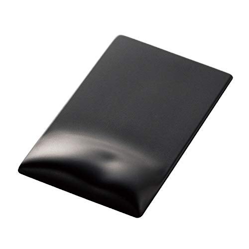 ELECOM FITTIO Mouse Pad High Black MP-116BK - Image 1