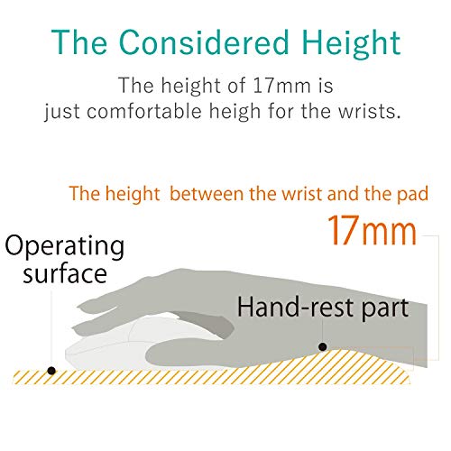 ELECOM FITTIO Mouse Pad High Black MP-116BK - Image 2