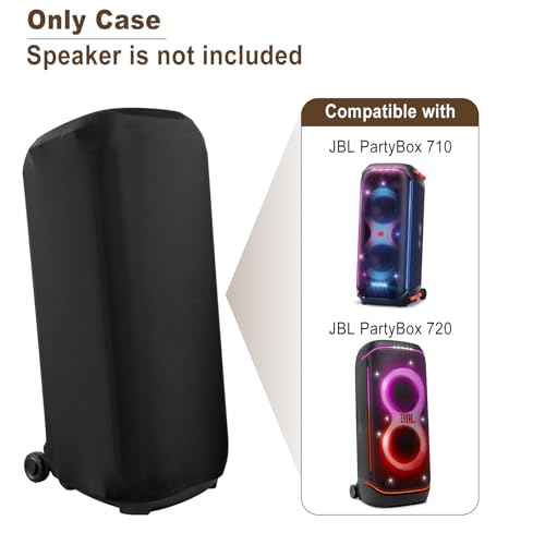 TXEsign Dust Cover Protective Case for JBL Partybox 710/720 Portable Party Speaker, Stretch Speaker Cover Dust Case with Elastic Band for JBL Partybox 710 Dust Sleeve - Image 2