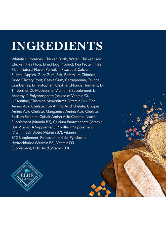 Blue Buffalo Natural Veterinary Diet GI Low Fat Gastrointestinal Support Wet Dog Food, Veterinarian's Prescription Required, Whitefish, 12.5-oz Can (Pack of 12) - Image 5