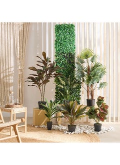 Home Box Ceilo Artificial Grass Wall Panel 50 x 4 x 50 cm  - Image 3