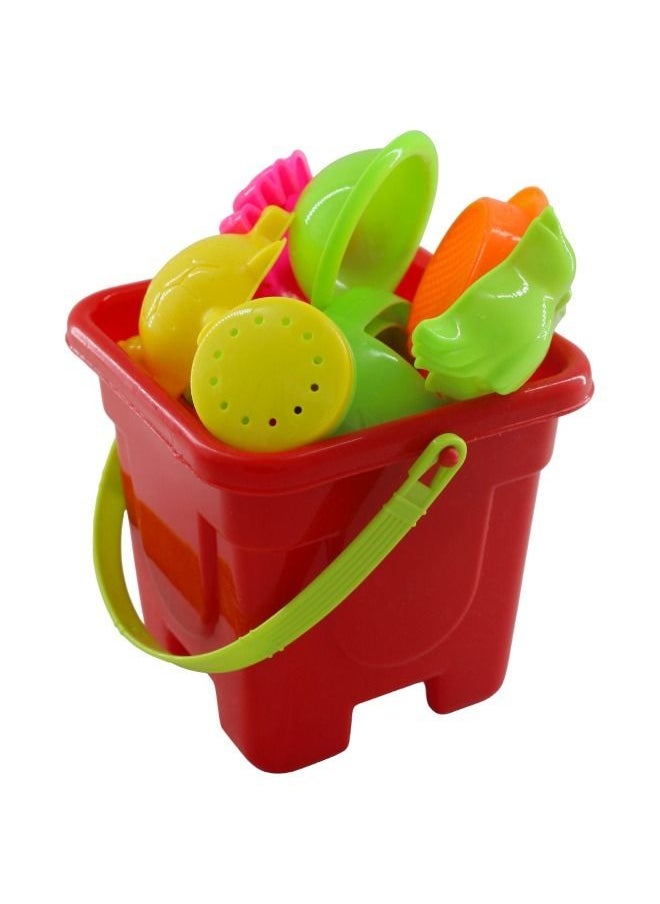 Beach Toy Bucket Playset For Kids Red - pzsku/Z6F420ED3879167601933Z/45/_/1687357380/ca558af7-b914-49b7-ba74-86c2736434d1