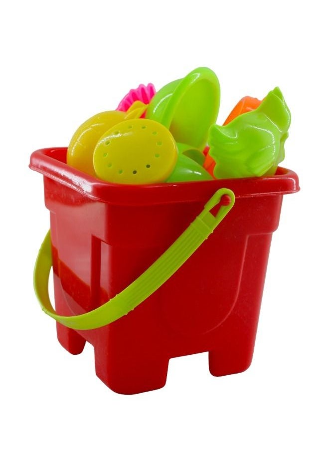 Beach Toy Bucket Playset For Kids Red - pzsku/Z6F420ED3879167601933Z/45/_/1687357381/bb56fb7d-5f7f-4649-a5c1-4c5bcadecb5a