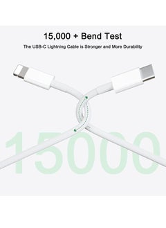 ELTRAZONE iPhone Charger USB C Fast Charger, iPhone Fast Charger Cable and Plug, 20W USB C Power Adapter, Type-C Wall Charger Plug with 1M Charging Cable Compatible with iPhone12/13/11/Pro/Max/XR/XS/X/8, Pad  - Image 3