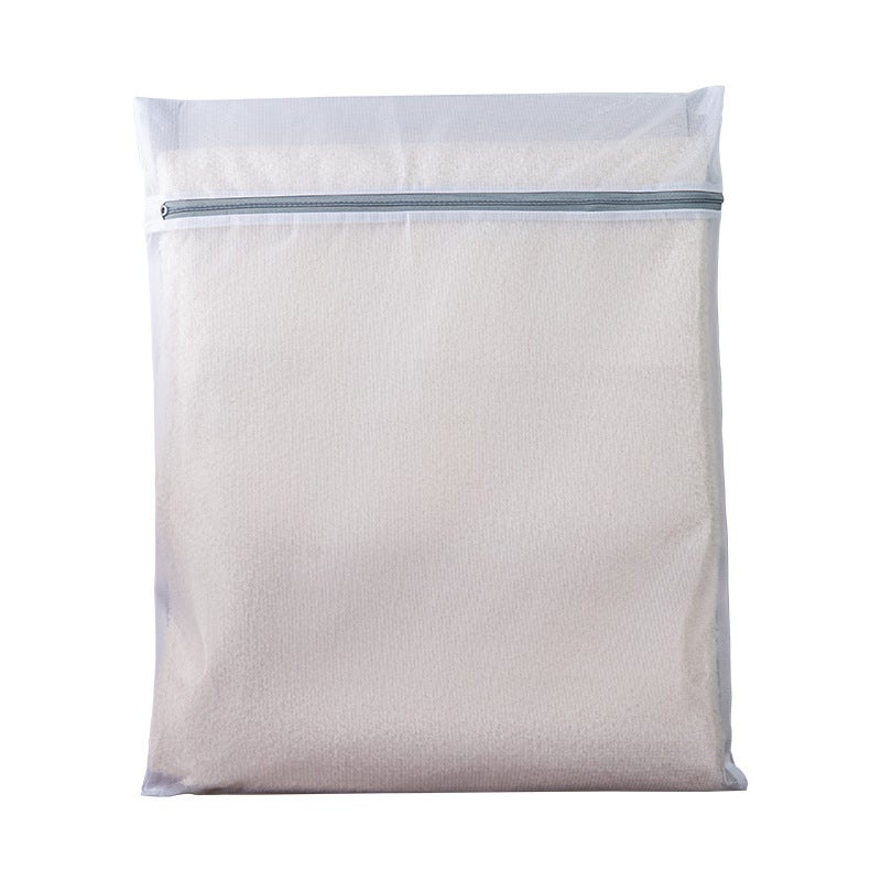 Laundry Bag for Delicates Protection Pure white washing bag [70g fine mesh]] 
