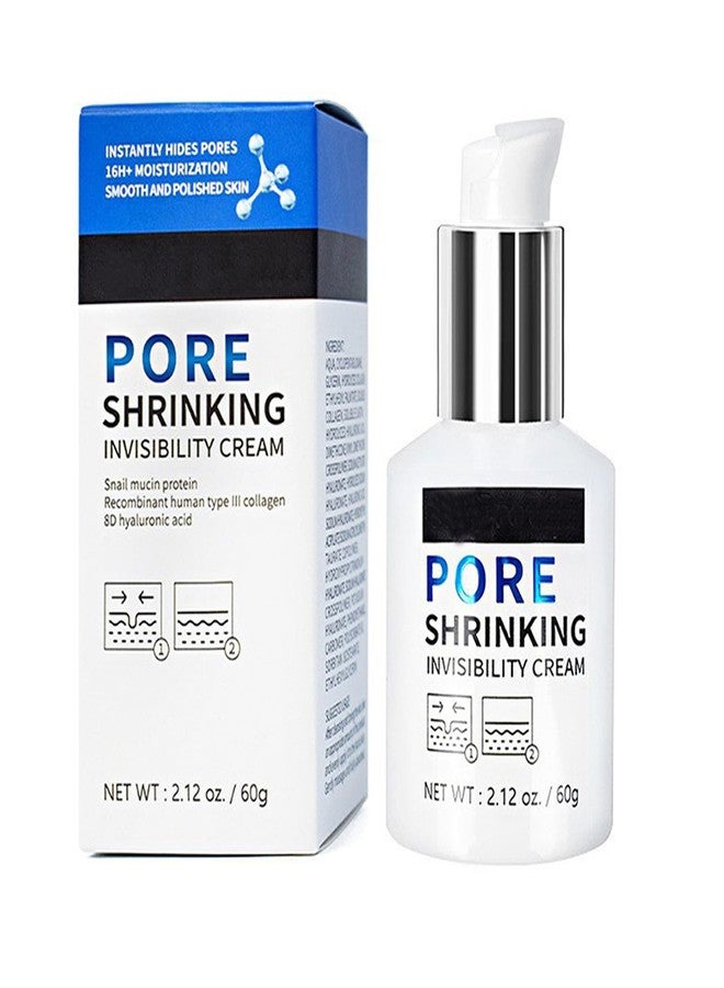 Grospe Pore Invisible Cream,Pore Shrinking Invisibility Cream,Pore Minimizer & Reducer for Face,Oil Control Firming,Tightening Pores,Moisturizing,Lightens Fine Lines Conceals Pores Cream - Image 1