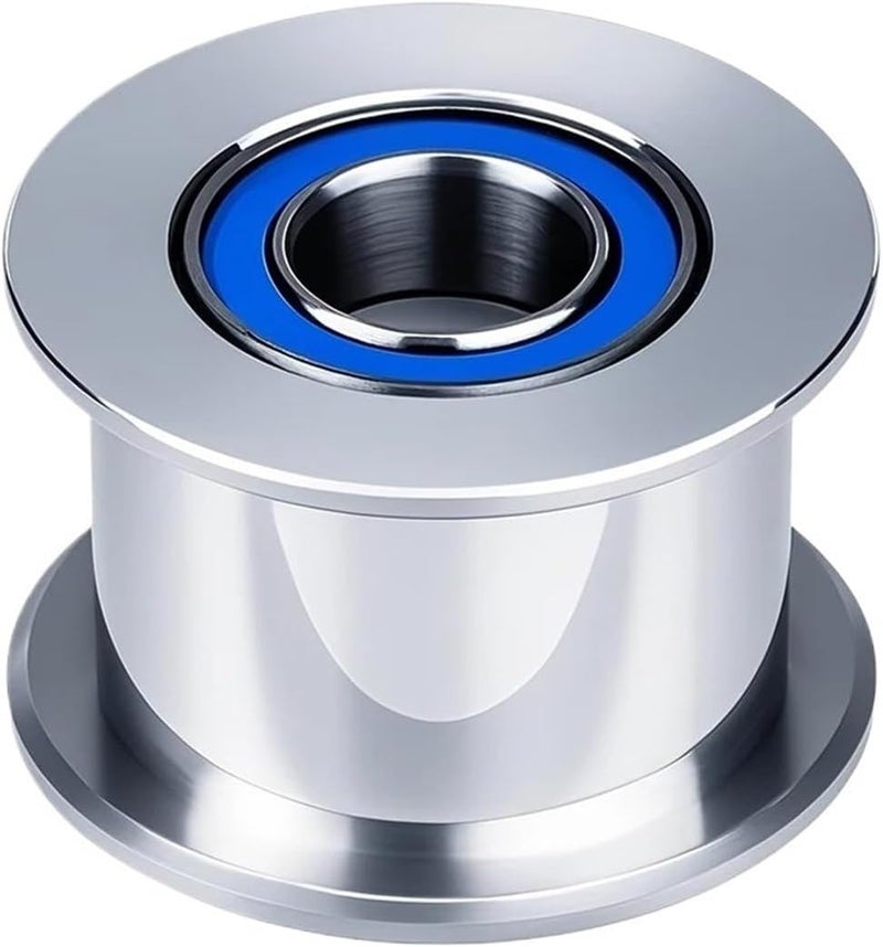 Compatible with Bambu Lab X1 P1 Series 3D Printer XY Belt Tensioner Smooth Idler Pulley 5mm Bore(5pcs) - Image 1