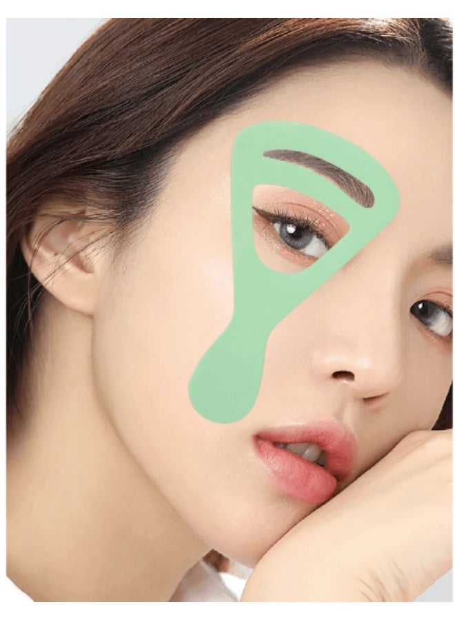 2-in-1 Silicone Eyebrow Shaping Templates | Easy Brow Design & Definition | Reusable | Perfect for Travel & Daily Makeup - Image 1