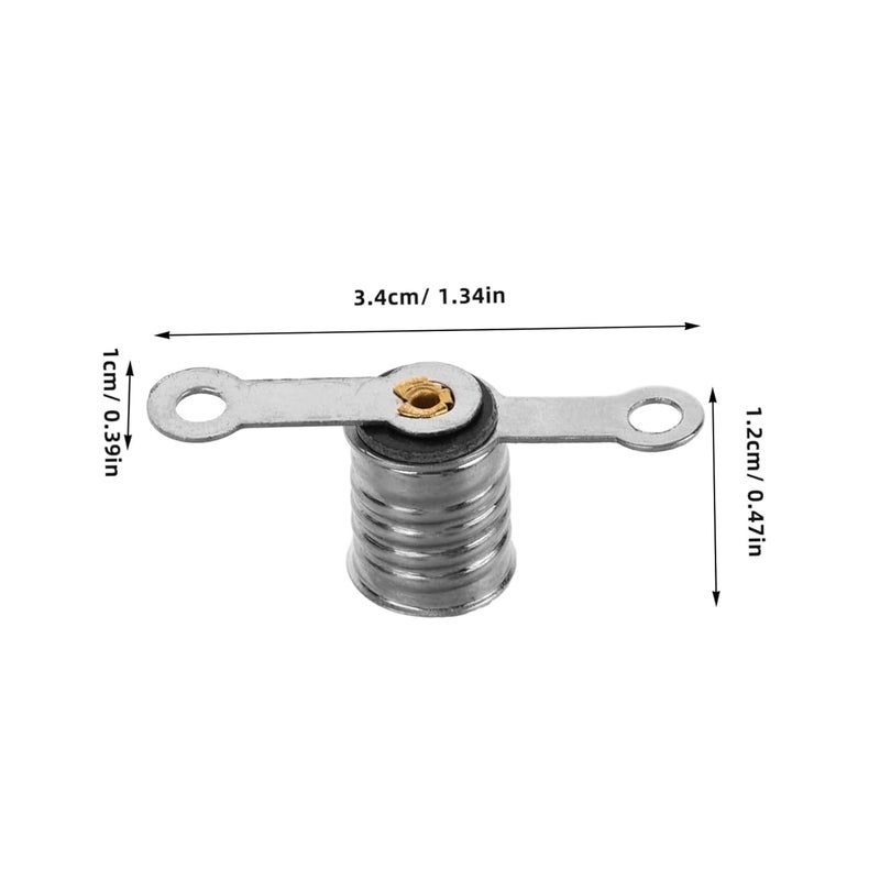 Miniature Lamp Holders 6pcs Screw Bulb Socket For Physics Experiment - Image 5