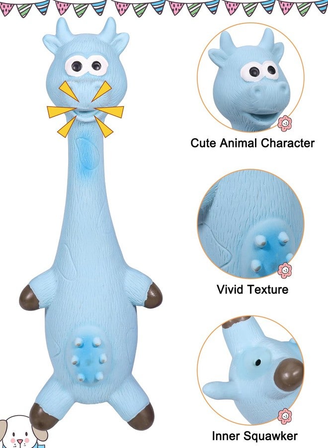 SCHITEC Squeaky Dog Toys, [2 Pack] Squawking Latex Toy with Interactive Squeaker, Squeak Rubber Duck Chicken for Medium Small Dogs - Image 5