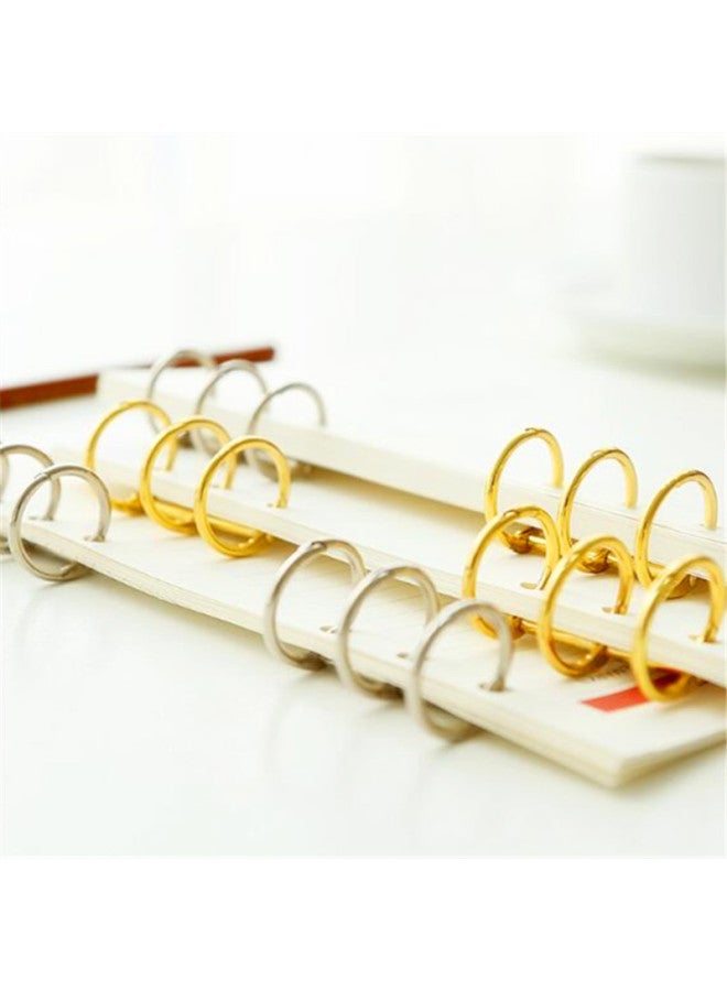 FEIFAN Circles Loose-leaf Ring Hand Account Loose-leaf Book Storage Tool Hand Account Diy Three Circles Metal Ring Buckle A5a6a7 Universal - Image 3