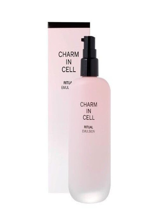 CHARMZONE Charm-in-Cell Ritual Emulsion Lotion - EFG Triple Peptide Face Moisture Firming Korean anti-aging Skincare (3.72 fl.oz / 110ml - Image 3