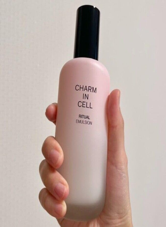 CHARMZONE Charm-in-Cell Ritual Emulsion Lotion - EFG Triple Peptide Face Moisture Firming Korean anti-aging Skincare (3.72 fl.oz / 110ml - Image 5