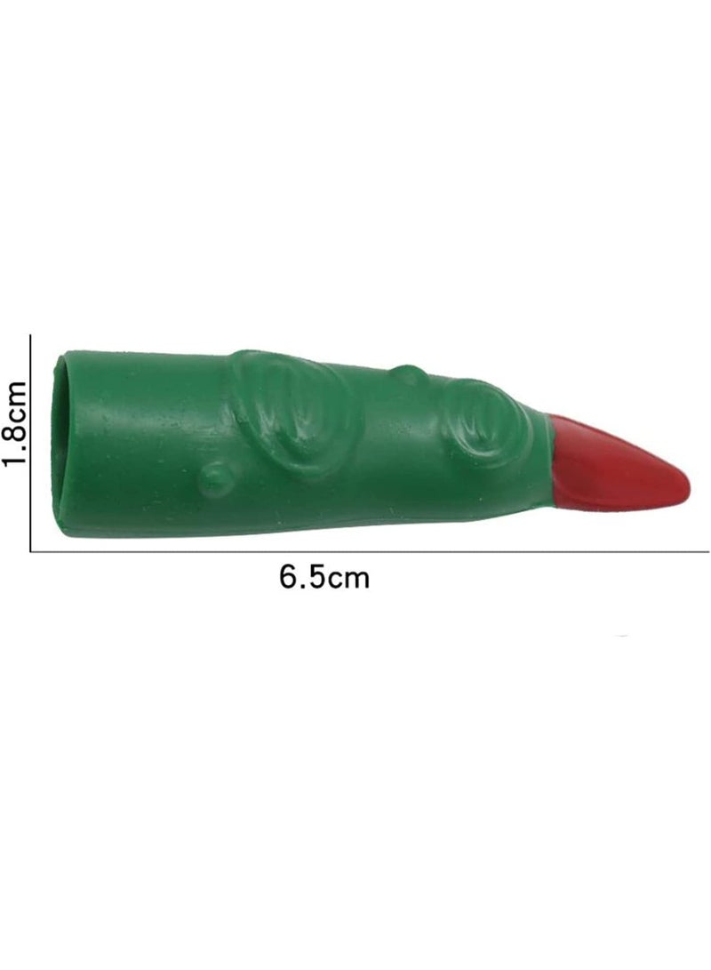 Brain Giggles BrainGiggles 10pcs Witch Fake Finger Nails for Halloween Costume Party Favors (Multicolour) - Image 2