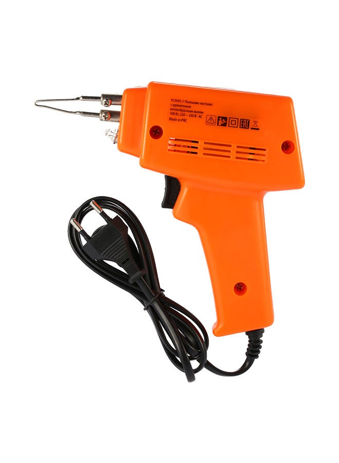 NIBEMINENT Household Electric Soldering Iron Gun Orange 26.5x4.5x18.5centimeter - Image 1