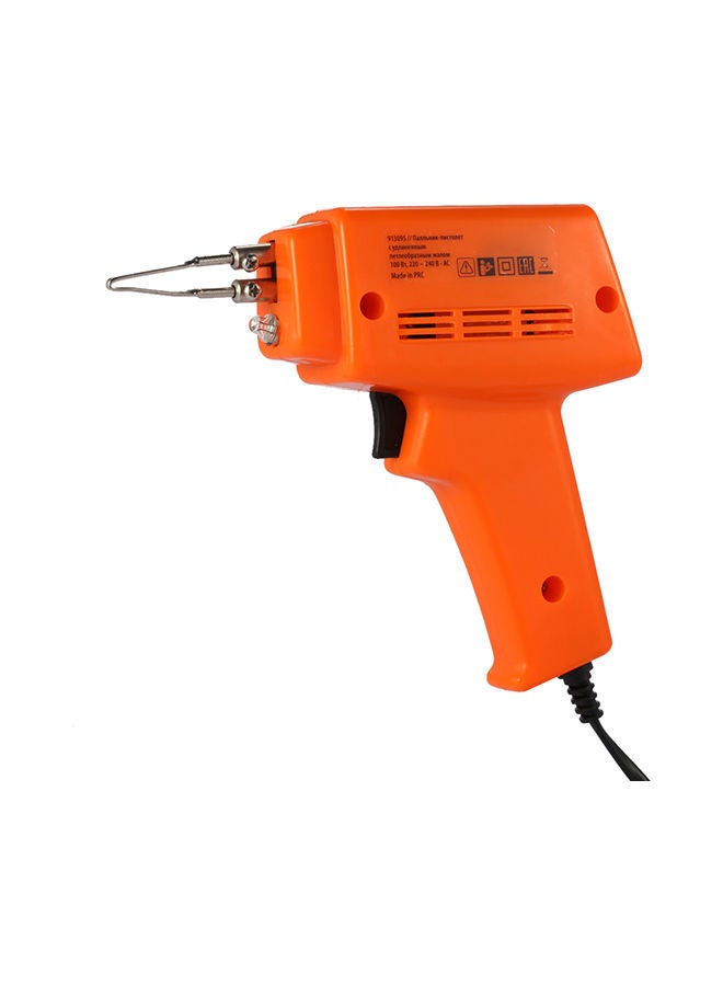NIBEMINENT Household Electric Soldering Iron Gun Orange 26.5x4.5x18.5centimeter - Image 2