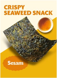 Bibigo Cj Bibigo Snack Gim, Seasoned Seaweed Sesame 5grams X 3Packs, Multi Color  - Image 2