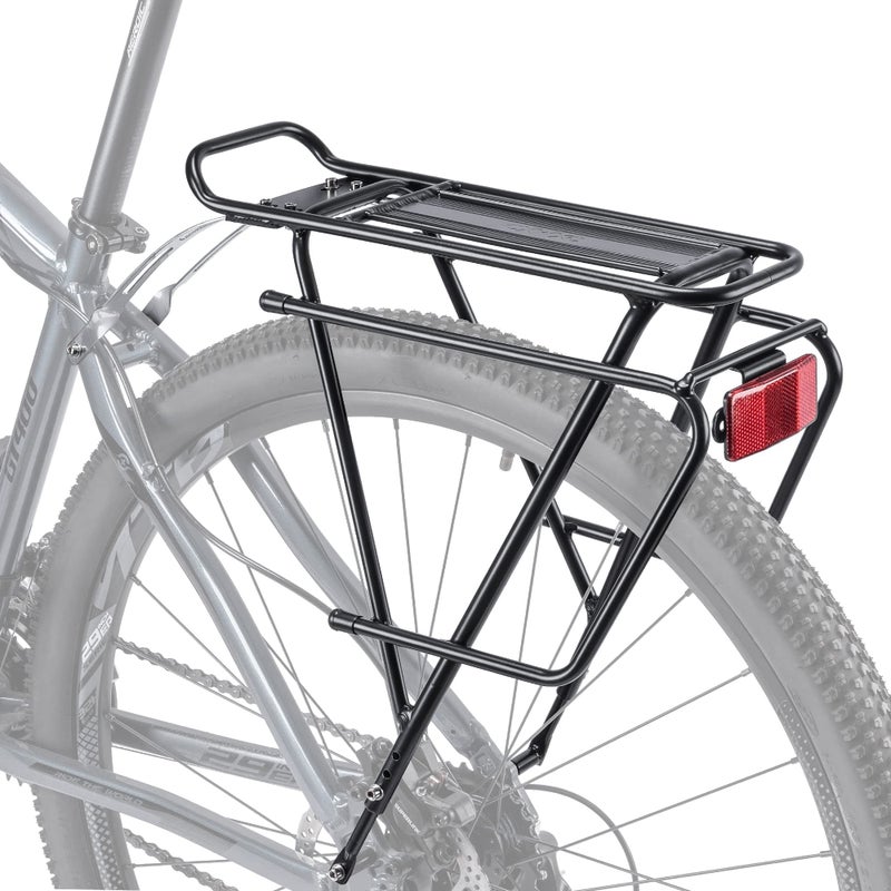 CXWXC CXWXC Kadacha Quick Release Bicycle Rear Seat Pannier Rack Adjustable Aluminium Bicycle Rear Seat Rack with Reflector - Image 1