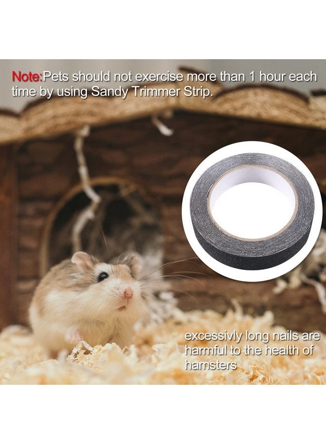 MELIFE 2 Pack MELIFE Sandy Track 16.4 Ft Anti Slip Traction Tape for Small Pet Exercise Wheel, Hamster Running Wheel, Flying Saucer Exercise Wheel for Prairie Dog Squirrel Chinchilla Guinea Pig - Image 5