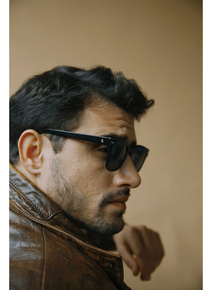 Bilge Karga Wise Crow Tabbart Black Black Men's Sunglasses  - Image 4